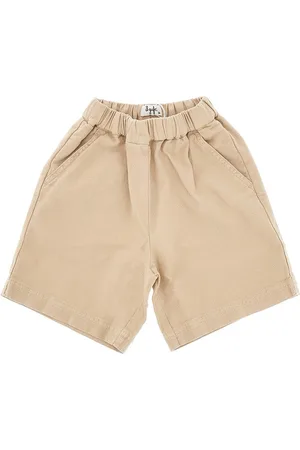 Il gufo Bermuda in cotone e lino Bambino 12M