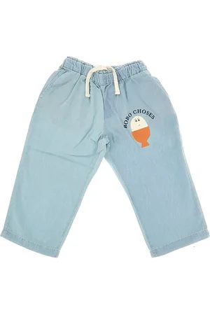 Bobo Choses Pantalone in light denim 