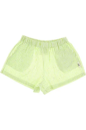 DOU DOU Shorts a righe con strass Bambino 6Y