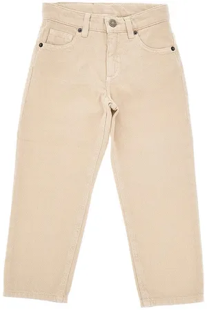 DOU DOU Pantalone cinque tasche in denim Bambino 14Y