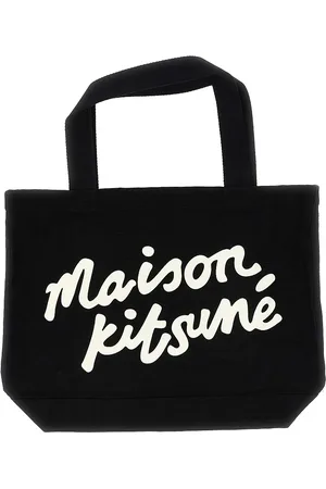 Maison Kitsuné Tote bag in cotone Maison Kitsuné Handwriting Uomo Unica