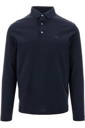 Emporio Armani Polo in jersey con logo Uomo S