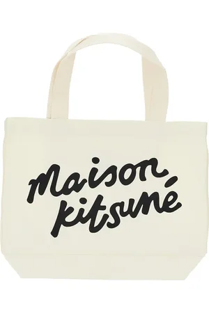 Maison Kitsuné Tote bag in cotone Maison Kitsuné Handwriting Uomo Unica