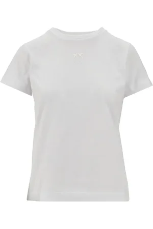 Pinko T-shirt con logo ricamato
