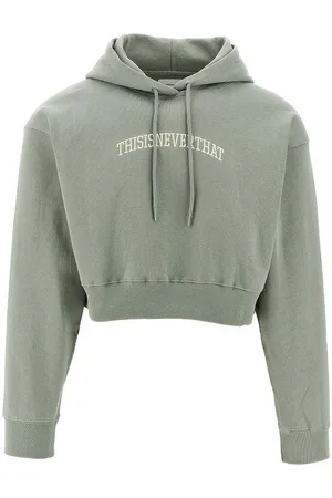 This Is Never That Felpa cropped Arch-Logo Uomo S