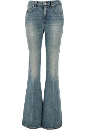 Alexander McQueen Jeans bootcut in denim Stone Washed