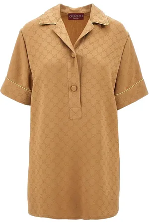Gucci Camicia in raso GG