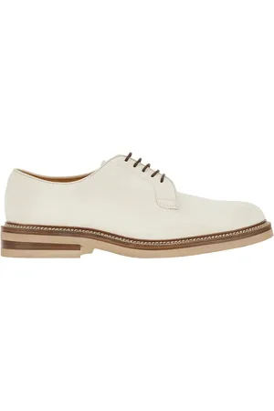 Brunello Cucinelli Derby in pelle scamosciata Uomo 42