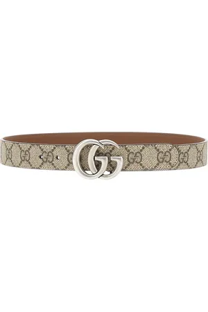Gucci Cintura Kids in GG Supreme con fibbia Logo Bambino M