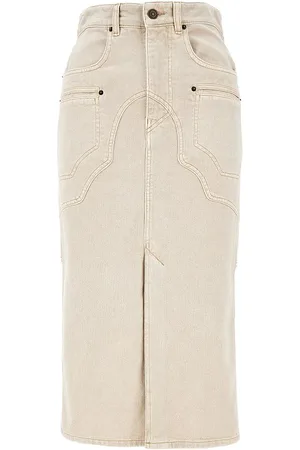 Isabel Marant Gonna midi in denim 