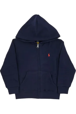 Ralph Lauren Felpa full-zip con logo ricamato Bambino 4Y
