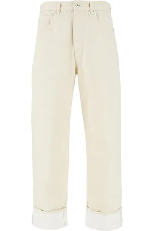 Bottega Veneta Jeans Stone Washed con risvolto Uomo 50