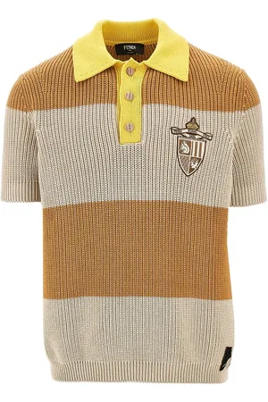 Fendi Polo in maglia con stemma Club Uomo 46