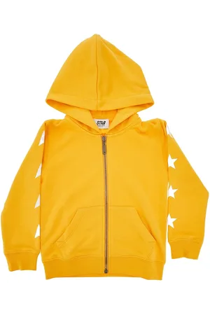 Golden Goose Felpa full-zip con stampa Star Bambino 4Y