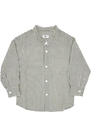 Il gufo Camicia in cotone a righe Bambino 12Y
