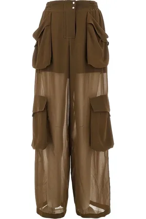 Pinko Pantalone cargo in georgette