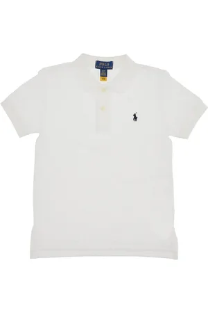 Ralph Lauren Polo in piqué con logo ricamato Bambino S