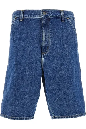 Carhartt Bermuda Single Knee in denim Uomo 32