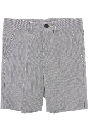 BONPOINT Bermuda in cotone a righe Bambino 12Y