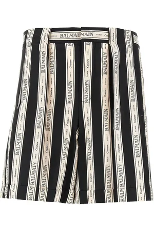 Balmain Bermuda in cotone Couture Uomo 46