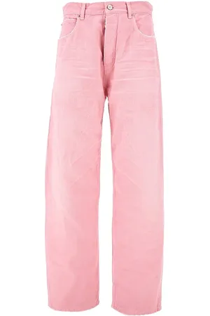 Balenciaga Jeans Loose Fit con effetto used