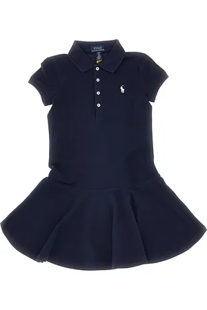 Ralph Lauren Mini abito in piquet di cotone elasticizzato Bambino L