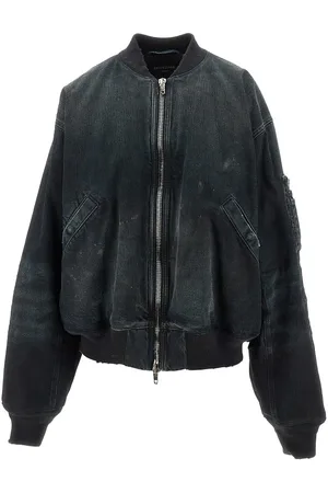 Balenciaga Bomber oversize in denim imbottito