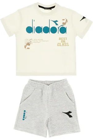 Diadora Completino due pezzi in cotone Bambino 3Y