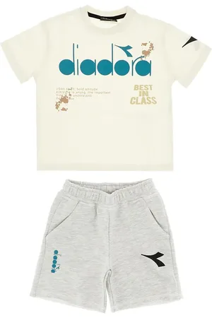 Diadora Completino due pezzi in cotone Bambino 12Y