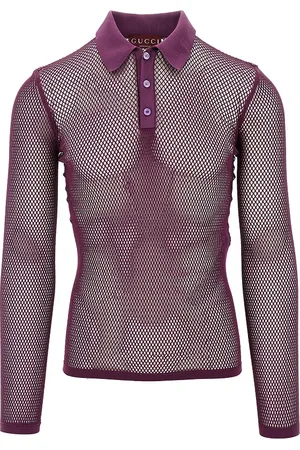 Gucci Polo in maglia tecnica a rete Uomo M