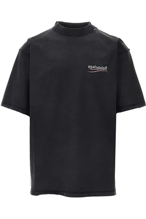 Balenciaga T-shirt inside-out ricamo Political Campaign Uomo M