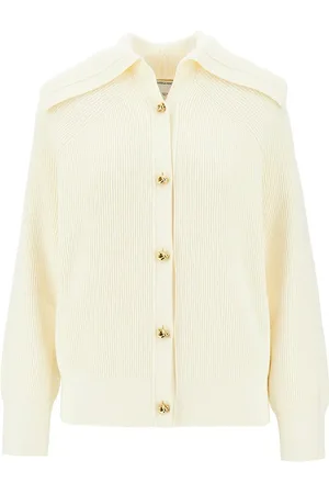 Bottega Veneta Cardigan in cotone con bottoni Knot