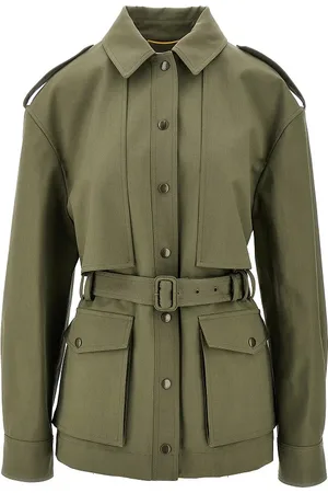 Saint Laurent Sahariana in twill di cotone
