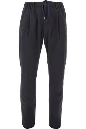 HERNO Pantalone in seersucker tecnico Uomo XL
