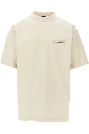 Balenciaga T-shirt inside-out ricamo Political Campaign Uomo XL