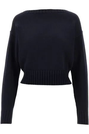 Prada Pullover cropped in cotone