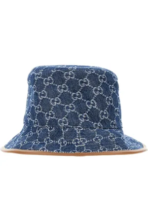 Gucci Cappello bucket in denim GG