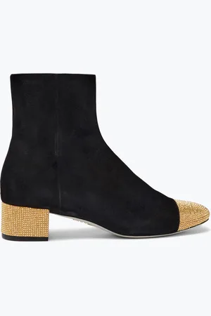 RENE CAOVILLA Stivaletto Bonnie E Oro 40