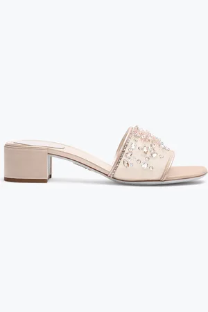 RENE CAOVILLA Sandalo Slider Cinderella 40