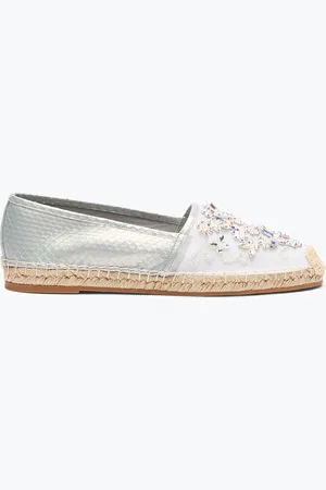 RENE CAOVILLA Espadrillas Eden In Ayers Con Cristalli 10