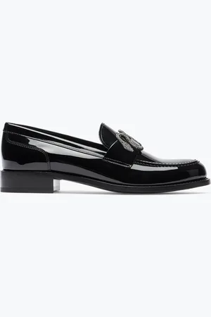 RENE CAOVILLA Mocassino Morgana In Vernice Con Cristalli 20