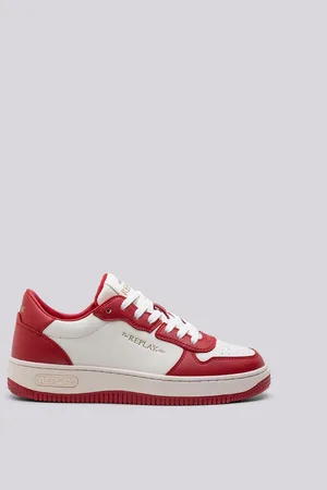 Replay Sneakers In Pelle Con Inserti A Contrasto Epic Pure