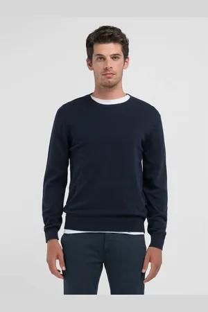 Replay Pullover Girocollo In Cotone