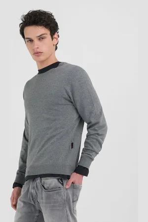 Replay Pullover Girocollo In Cotone