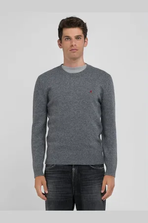 Replay Maglione Girocollo In Misto Lana
