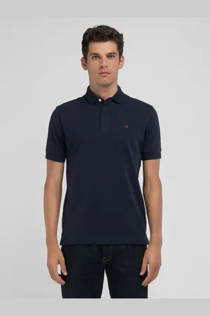 Replay Polo Regular Fit Con Ricamo