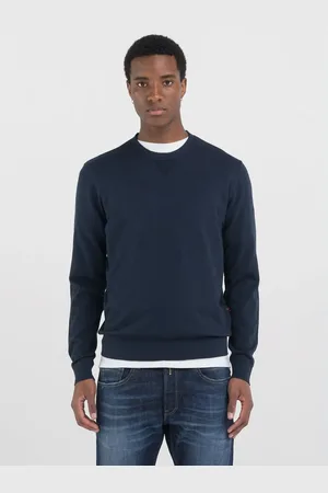 Replay Pullover Girocollo In Misto Cotone