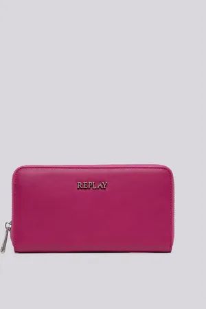 Replay Portafoglio Rettangolare Con Lettering