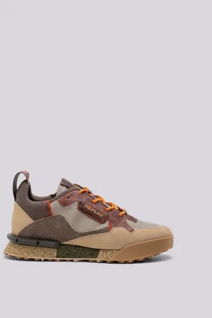 Replay Sneakers In Pelle E Suede Field Melt
