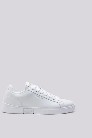 Replay Sneakers In Pelle Con Lacci Polys W Clean